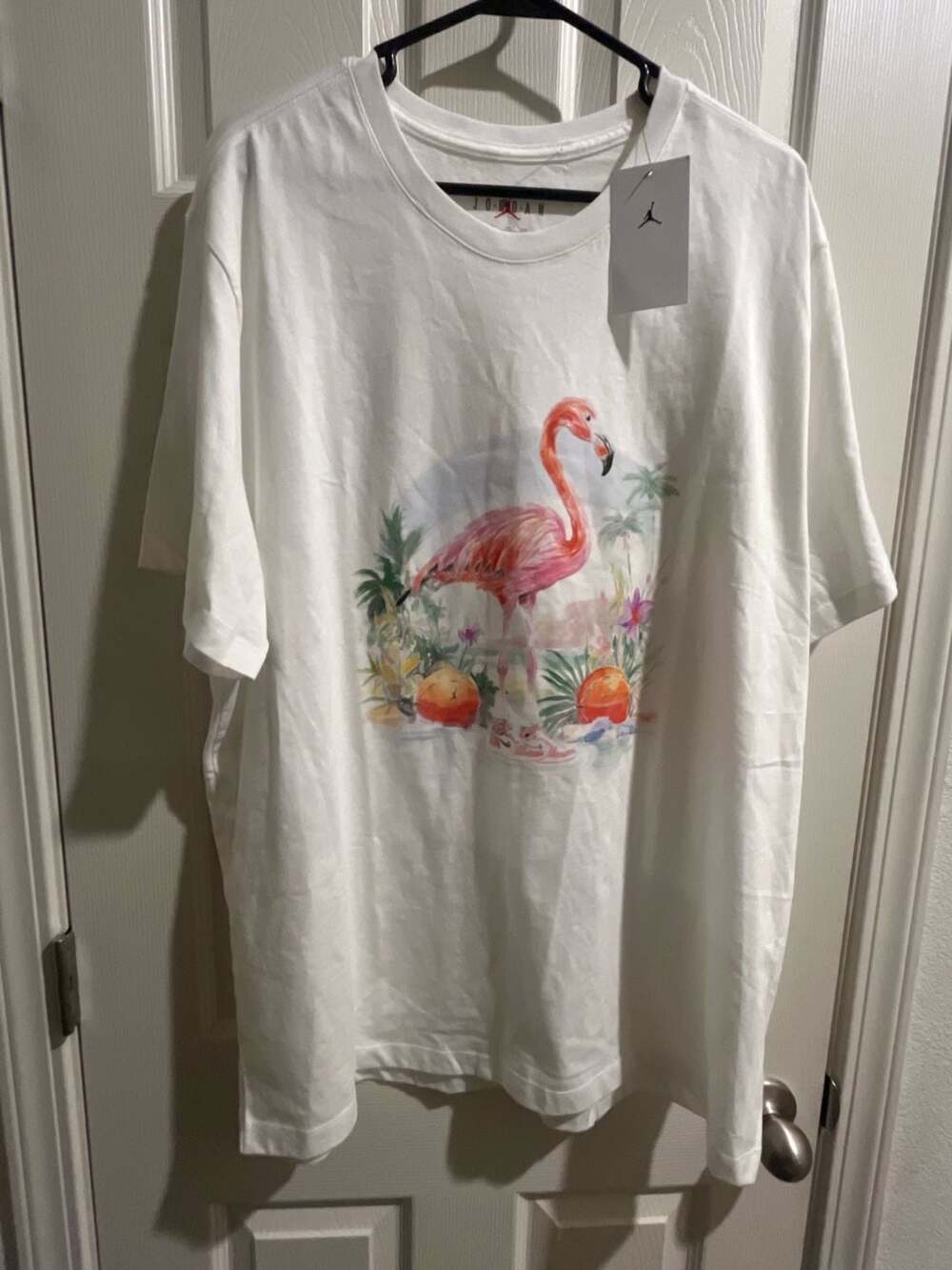 Jordan Flight Essentials Flamingo Graphic T-Shirt HJ2399-100